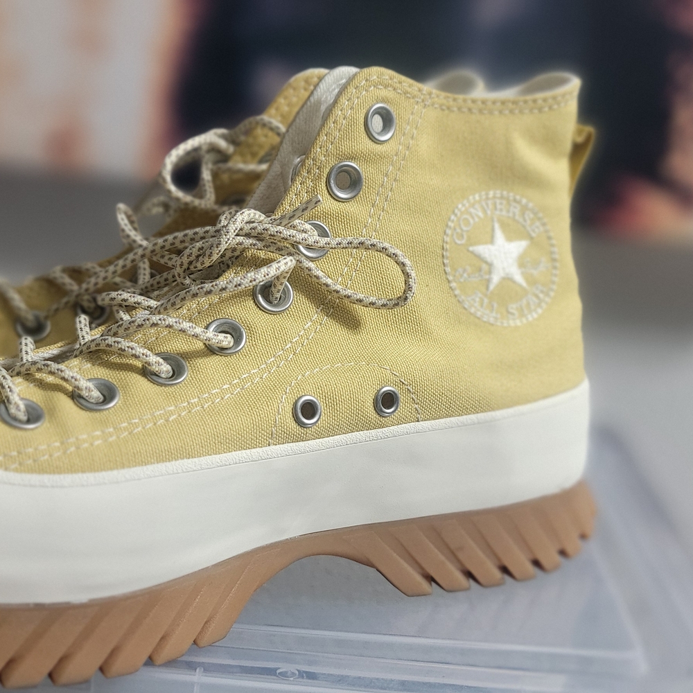 Converse Women's High-Top Sneakers - Mustard Yellow